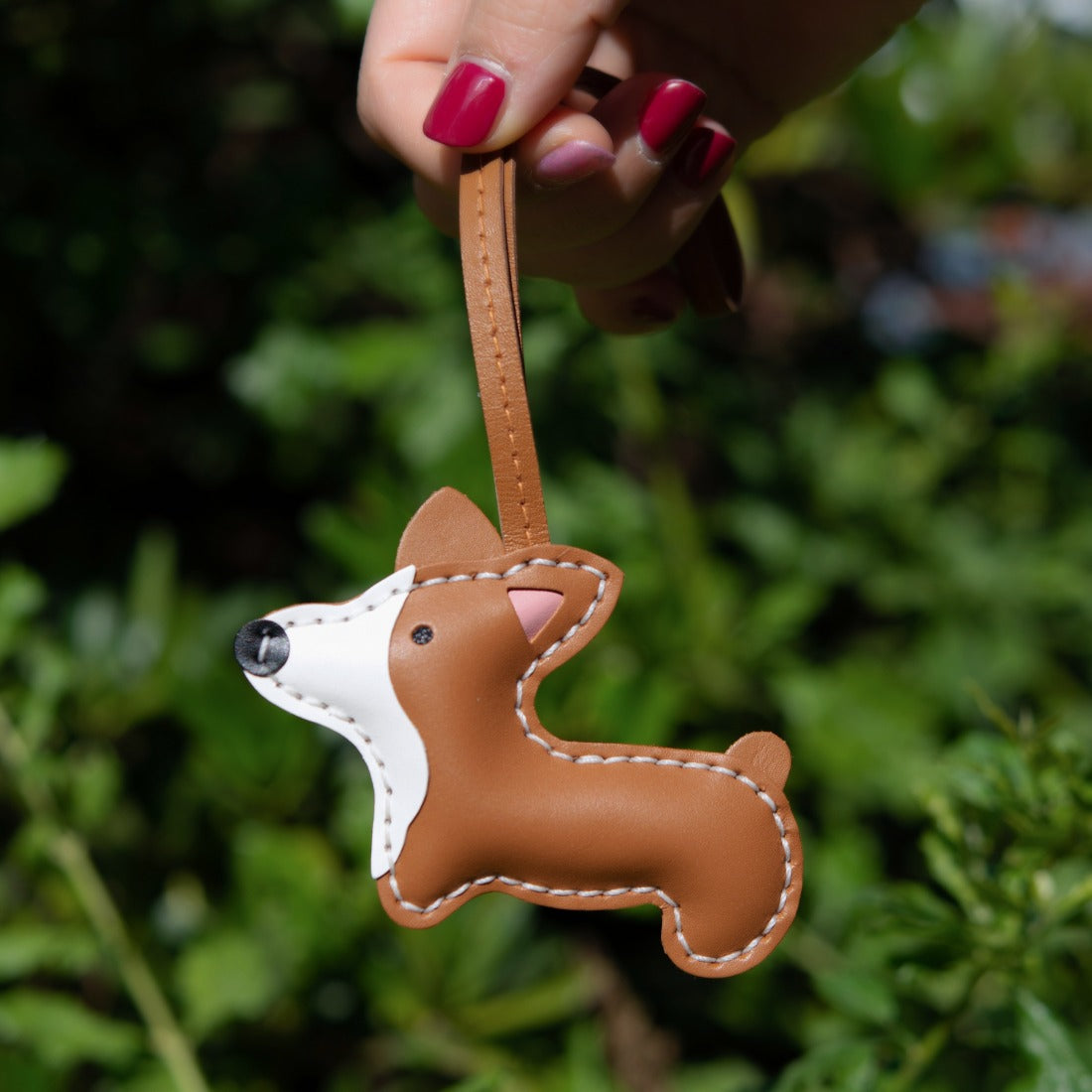 Corgi Dog Handbag Charms Handcrafted