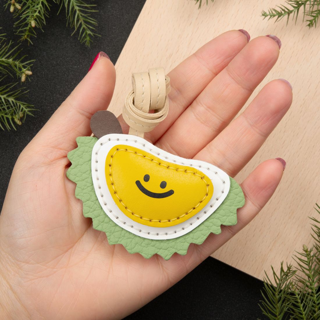 Durian Handbag Charms Handcrafted