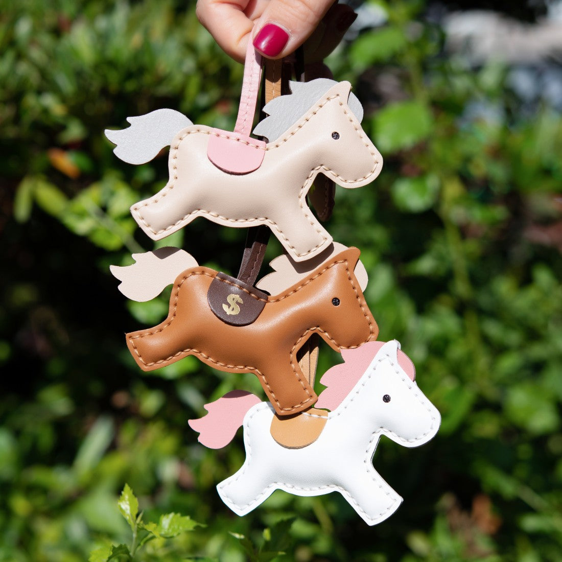 Horse Handbag Charms Handcrafted