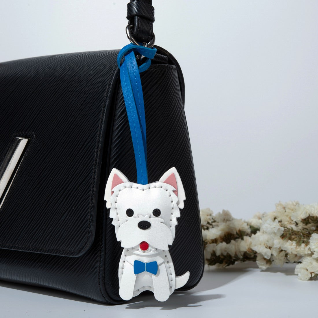 West Highland Terrier Dog Handbag Charms Handcrafted